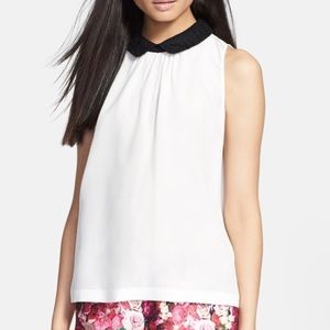 NWT, KSNY 💯 silk top